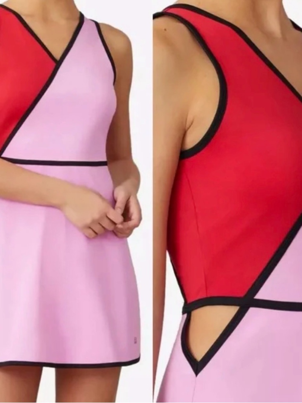Fila 30 Love Vibrant Preppy Tennis Dress 14 moisture-wicking 50+ UV protection
